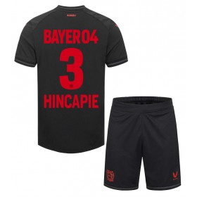 Bayer Leverkusen Piero Hincapie #3 Heimtrikot 2023-24 Kurzarm (+ kurze hosen)